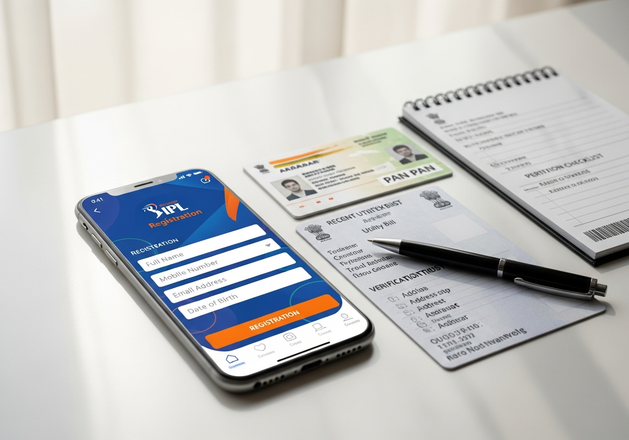 Step-By-Step Guide To Registering And Verifying Your IPL Betting App Account In India